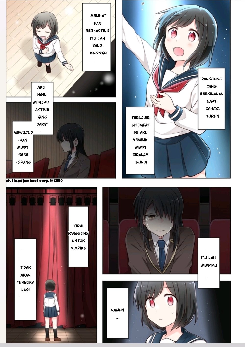 Kimi ni Tsumugu Bouhaku Chapter 01.1 Gambar 1